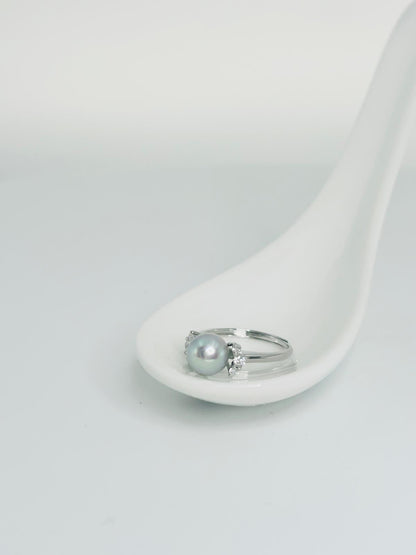 Top quality Akoya (7.5-8mm) Pearl Ring - Nexus8gg Jewellery