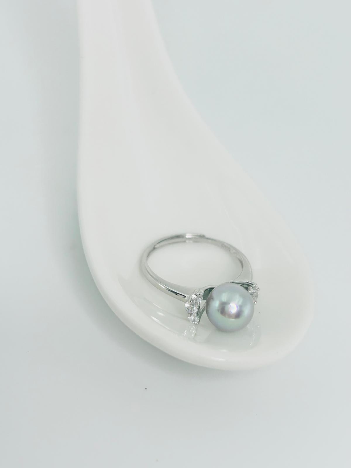 Top quality Akoya (7.5-8mm) Pearl Ring - Nexus8gg Jewellery