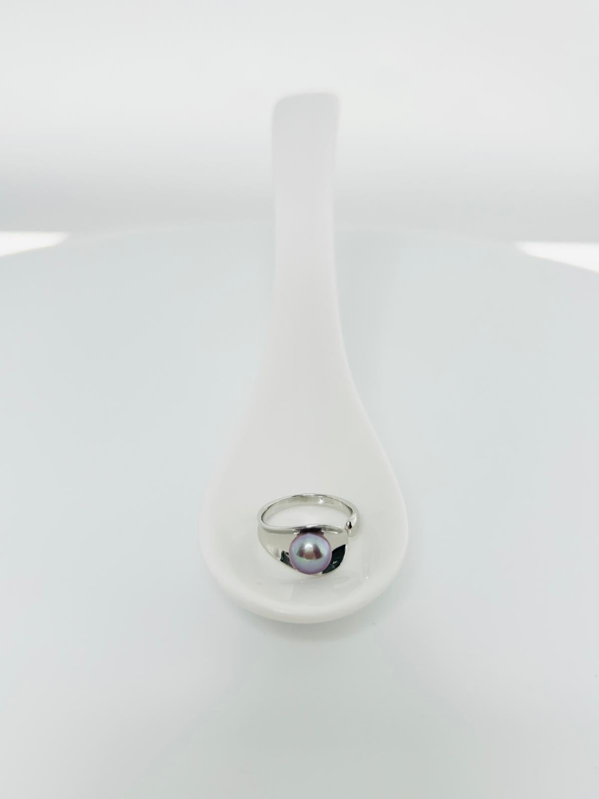 Modern Freshwater Pearls (7-8mm) Ring - Nexus8gg Jewellery