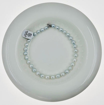 Top Grading South Sea Blue Blood Pearl (8-11mm) Necklace with GUID certificate - Nexus8gg Jewellery